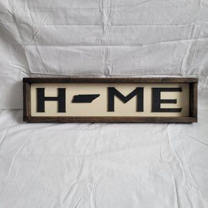 Tennessee "HOME" Sign